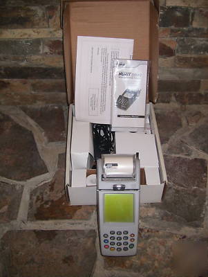 Lipman nurit 8000 wireless palmtop credit card terminal