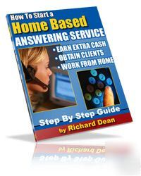 How to start a home based answering service on cd