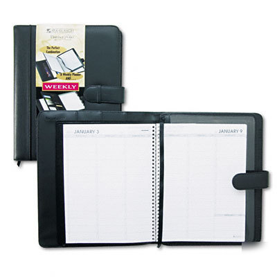 Complete plannerfolio large weekly planner black