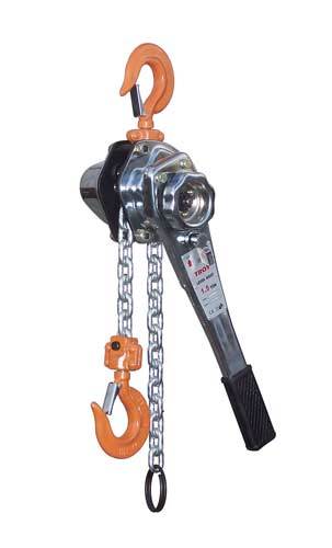 Troy pro chrome lever chain come along & hoist 1.5 ton
