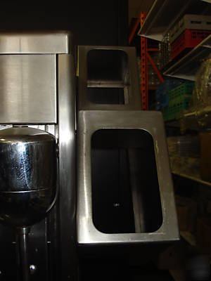 Taylor used shake freezer with drink spinner and table