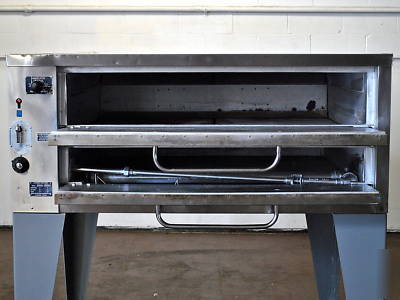 Bakers pride model 351 single deck natural gas oven 