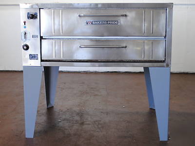 Bakers pride model 351 single deck natural gas oven 