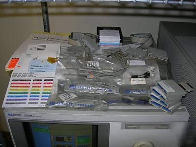 Agilent/hp 16500B logic analysis system w/accessories 