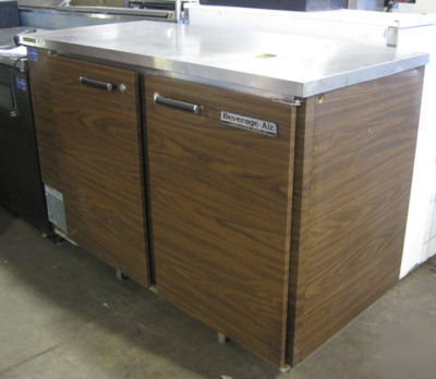 BB58 beverage air back bar refrigerator 9907 cooler