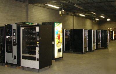 Guaranteed vend ams 3964 snack machine painted 30-day w