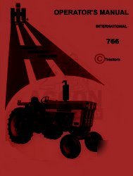 International farmall 766 operators instruction manual