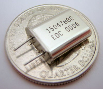 New edc crystal 27.000 mhz freq. electro dynamic corp
