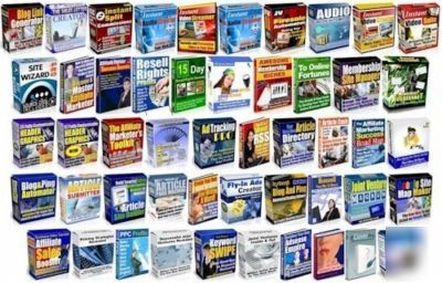 Resell rights package + bonus cd-rom