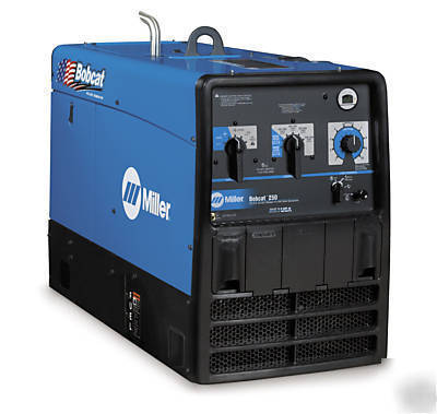 New miller bobcat 250 welder # 907211-907212 & cables