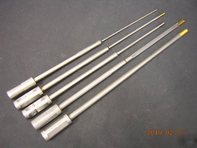 Lot/51 eldorado gundrills gun drills deep hole 1