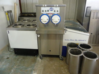 Stoelting frozen custard batch machine & accessories 