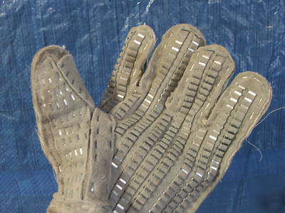 New one pair us military work gloves razor barbed wire 