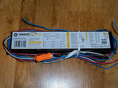 GE120 to 277 volt ballast-GE332MAX-h/ultra (lot of 4) 