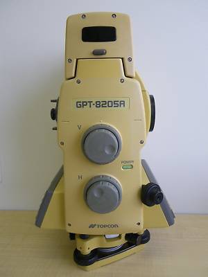 Topcon gpt-8205A robotic total station kit