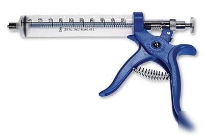 Pro shot 50CC syringe--pistol grip, adjustable dose 