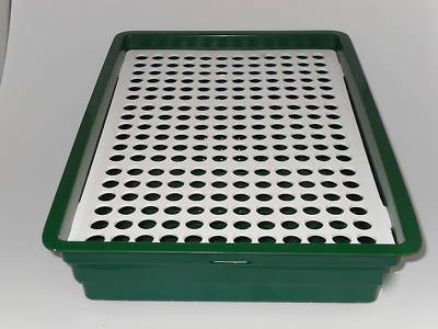 2 abs plastic lab tube trays - 17