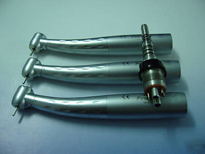 3 dental high speed f/o handpiece / 1 kavo multiflex 