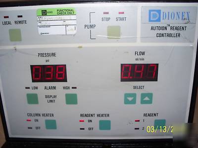 Dionex autoion reagent controller model arc-1