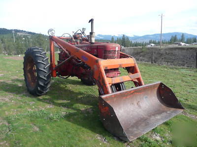 International harvester tractor farmall super md 