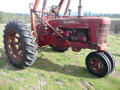 International harvester tractor farmall super md 