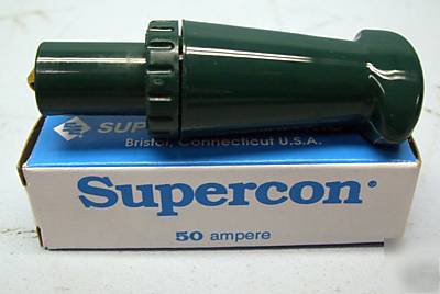 Lot of 2 superior electric PS50GGN socket plug 50A