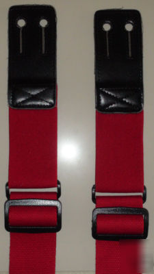 New fire retardant fireman braces suspenders size 