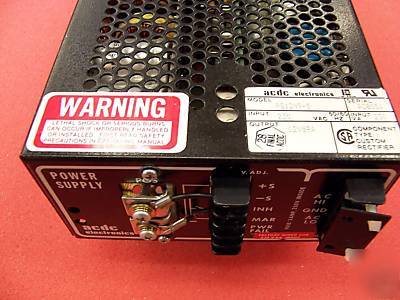 New acdc electronics 12V 9A RS12N9-5 supply 405-012-00
