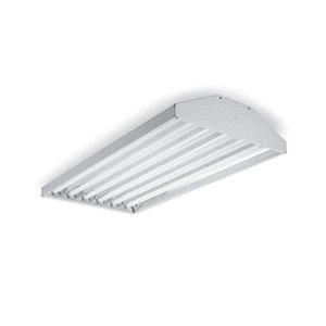 6 lamp T8 fluorescent high bay shop light low bay 