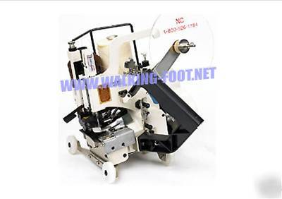Nc millinnium 4X4 portible carpet binding machine