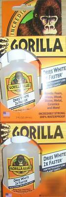 Gorilla glue & tape *18 various glues *4 tape* 4 epoxy