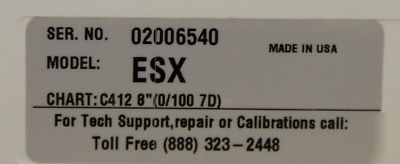 Dickson esx 8 inch universal chart recorder