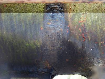 15 hp reid oil field hitt miss gas engine on skid