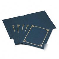 Geographics certificate/document cover - blue - 45332
