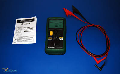 Greenlee 5882 megger megohmmeter insulation meter 1000V