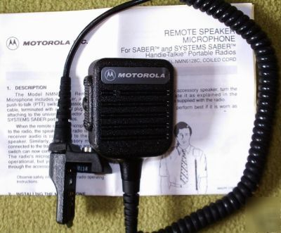 Motorola saber remote speaker mic NMN6128C ( )