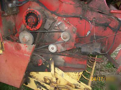 New nice working holland 855 fastnet round baler 5 x 5
