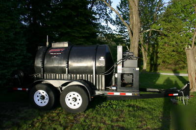 Sealcoating equipment advantage 825 trailer b'goat blow