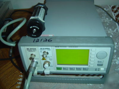 Agilent 8163A w/ 81533B, 81525A, 81689A tunable laser