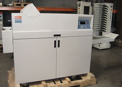 Bourg bdf / bdf-x automated bookletmaker - great shape
