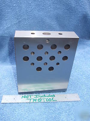 Angle plate step toolmaker machist tapped 1/4 ground 3A