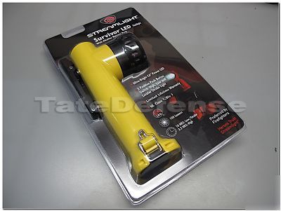 New streamlight survivor led flashlight yellow 90541