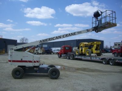 1999 terex TB42 man lift boom lift 4X4