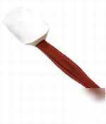 Red high heat spoon scraper - 9.5'' - 1966RD - 1966