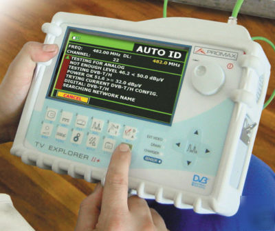 Worldwide tv explorer ii+ spectrum analyzer (prodig 7A)