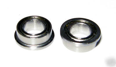 New (10) FR156-zz flanged R156 bearings, 3/16