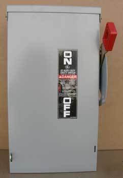 New ge THN3362R 60 amp heavy duty safety switch