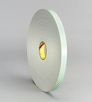 3M 4432 3/4X72YD double sided foam tape 10 roll