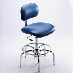 Bio fit cleanroom/esd chairs, 4P series, biofit 4P61-C1