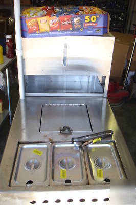 Hot dog concession trailer stainless steel 